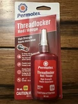 Permatex 26240 Permanent Strength Threadlocker Red, 36 Ml Bottle. Fixed Price $20.00.
