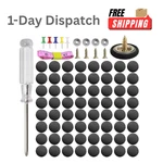 Goosla 65 Set Car Roof Headliner Repair Kit 262 Pcs With Tool Black. Fixed Price $15.75.
