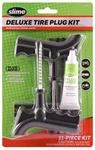 Slime 2040-A Tire Repair Plug Kit, Deluxe, Contains Strings, Tools And Glue,. Fixed Price $15.49.