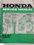 1992 1993 1994 1996 1997 Honda CR125R Service Repair Shop Manual Oem 61KZ405. Fixed Price $38.99.