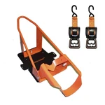 Lock N Load BK1000 Deluxe Motorcycle Wheel Chock Combo With Ratchet Straps. Fixed Price $233.65.