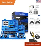 Flat Tire Repair Kit With Plug 68 Pcs For Car, Motorcycle, Atv, Jeep, Truck, Tra. Fixed Price $75.99.