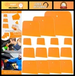 24 Pcs Body Filler Spreaders - Plastic Tools For Automotive Putties, Glazes, Cau. Fixed Price $28.79.