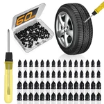 Safpovel 60PCS Tire Repair Kit, Rubber Nails, Screwdriver, For Car Motorcycle. Fixed Price $18.99.