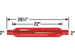 Ap Exhaust 87502CB Cherry Bomb- Glass Pack Muffler 2" In/out Diam. 26.5" Overall. Fixed Price $59.04.