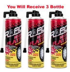 3X Road Instant Fix Tire Easy Hose Inflator Air Filler Sealant 16OZ. Fixed Price $21.99.