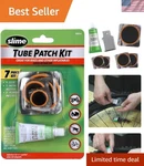 Slime Seven Piece Bike Inner Tube Patch Kit 1022-A. Fixed Price $5.92.