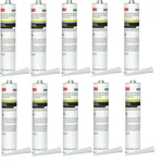 10 Pack Cartridge 3M Urethane Auto Glass Windshield Bonding Adhesive Black 08693. Fixed Price $180.00.