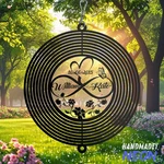 Personalized Anniversary Gift Metal Wind Spinner, Custom Infinity Love Sign. Fixed Price $30.00.