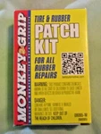 Monkey Grip Tire & Rubber Patch Kit For All Repairs T-50. Fixed Price $9.95.