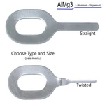ALMG3 Aluminum Dent Pulling Rings Keys - Straight & Twisted. Fixed Price $82.00.