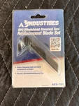 New Aes Industries 761 Windshield Removal Knife Replacement Blade Set (6 Pieces). Fixed Price $22.00.