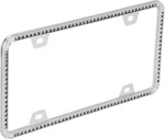 Bell Automotive 22-1-46400-8 Universal Chrome Diamond Design License Plate Frame. Fixed Price $21.98.