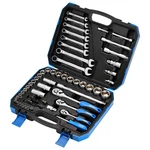 Draper Metric Tool Kit 1/4" 3/8" & 1/2"D Sockets Ex Bars Spanners 75 PIECE16364. Fixed Price $183.29.