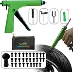 Tubeless Tire Gun Repair Kit With Mushroom Plug For Tyre Punctures And. Fixed Price $60.04.