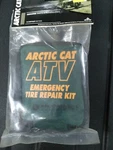 Arctic Cat Deluxe Tire Repair Kit CO2 Cartridges Hose Plugs Universal 0436-042. Fixed Price $25.00.
