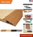 Luxury Pvc Floor Transition Strip Ramp 40" - Light Brown For Seamless Access. Fixed Price $28.99.