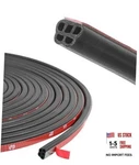 Racoona 33 Feet Weather Stripping,rubber Seal Strip,car Accessories Self. Fixed Price $11.14.