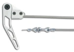 Lokar HR-1100HT96 96" Hood Release Cable Kit Stainless Housing. Fixed Price $227.19.