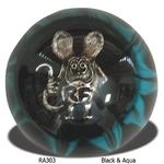 Rat Fink Black Aqua Shift Knob Hot Rod Gasser Chopper Suicide RA303BKGR Free. Fixed Price $51.49.
