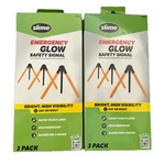 2 Boxes Of Slime Emergency Glow Safety Signal 3 Pack. Fixed Price $14.45.