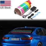 17" Car Rear Windshield Led Sticker Light Music Rhythm Sound Activated Equalizer. Fixed Price $27.54.
