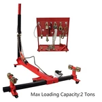 Intbuying Auto Body Frame Puller Straightener W/ Clamps Max. Loading 2 Tons. Fixed Price $1956.50.