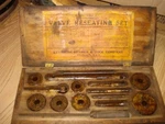 Keystone Reamer Valve Reseating Set No. 1301 Complete Wood Box Millersburg Pa. Fixed Price $99.95.