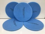 3M Burnishing Pad: 3050 Sky Blue, 20 Dia, Polyester 32V432. Fixed Price $30.00.