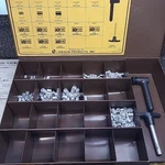 Vintage! Lawson LP-138 Standard Nutsert Assortment Fasteners Kit Tool Incomp. Fixed Price $350.00.