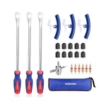 Workpro 14.5 Steel Tire Spoons Tool Set, 23-PIECE Iron With Stor. Fixed Price $37.99.