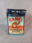 Vintage 1946 Camel Vulcanizing Patches Tires & Tubes No 10-X. Fixed Price $7.95.