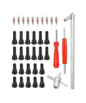 Valve Stem Puller Set - W/ Cores & 4WAY Tool For Tire Repair. Fixed Price $15.16.