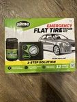 Slime 50138 Flat Tire Puncture Repair Kit W/ Compressor Pump + Sealant Can. Fixed Price $30.00.
