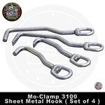 Mo-clamp 3100 Sheet Metal Hook ( Set Of 4 ). Fixed Price $340.00.