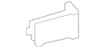 Genuine Lexus Bumper Impact Bar Bracket 57107-24030. Fixed Price $226.63.