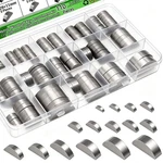 Ruibapa Metric Woodruff Assortment Kit, 15 KEY-110PCS. Fixed Price $18.12.