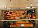 Hein-werner Hydraulic Pump Kit 10 Ton Manual With Cylinders, Hoses, Box. Fixed Price $1390.00.