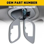 For Cadillac Chevrolet Gmc Inside Interior Door Handle Bezel Cover Front Rear 2X. Fixed Price $17.99.
