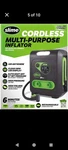 Slime 40080 Cordless Inflator Multipurpose (tires, Bikes Etc..takes 6 Mins!. Fixed Price $30.00.
