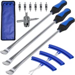 14.5" Tire Spoon Kit Motorcycle Changing Tools W/ Rim Protectors Valve. Fixed Price $21.74.