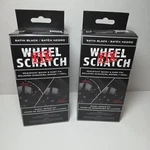 Wheel Scratch Fix Lot Of 2 Satin Black Repair Kit Resistant Quick And Easy. Fixed Price $17.99.
