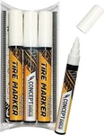 Premium Tire Pens, White Waterproof Paint Markers For Car. Fixed Price $29.99.