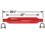 Cherry Bomb 87502CB Muffler 26.5 Inch Oal, 22 Body 2.0" Inlet Outlet. Fixed Price $63.00.