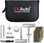 Ckauto Universal Tire Repair Kit, Heavy Duty Car Emergency Tool For Flat. Fixed Price $37.89.
