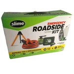 Slime Emergency Roadside Kit 50154 W/tire Sealant, Inflator, Booster Cables Glow. Fixed Price $28.00.