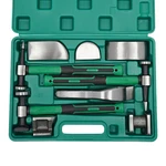New 9PCS Set Hand Car Auto Body Work Hammer Fender Tool Dent Crowbar Repair Kit. Fixed Price $78.60.