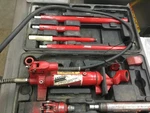 Banner Hydraulic Hand Pump B65116 W/case 4 Ton Capacity. Fixed Price $375.00.