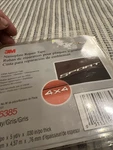 3M 06385 1/4" X Gray Double Sided Attachment Adhesive Tape, (6385). Fixed Price $9.44.