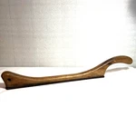 Vintage 19" Auto Body File/rasp Wooden Handle Old Smoothie - Illinois Usa. Fixed Price $39.99.